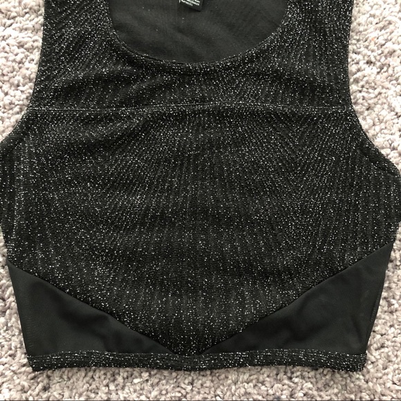Forever21 Sparkly Crop Top - Picture 8 of 8